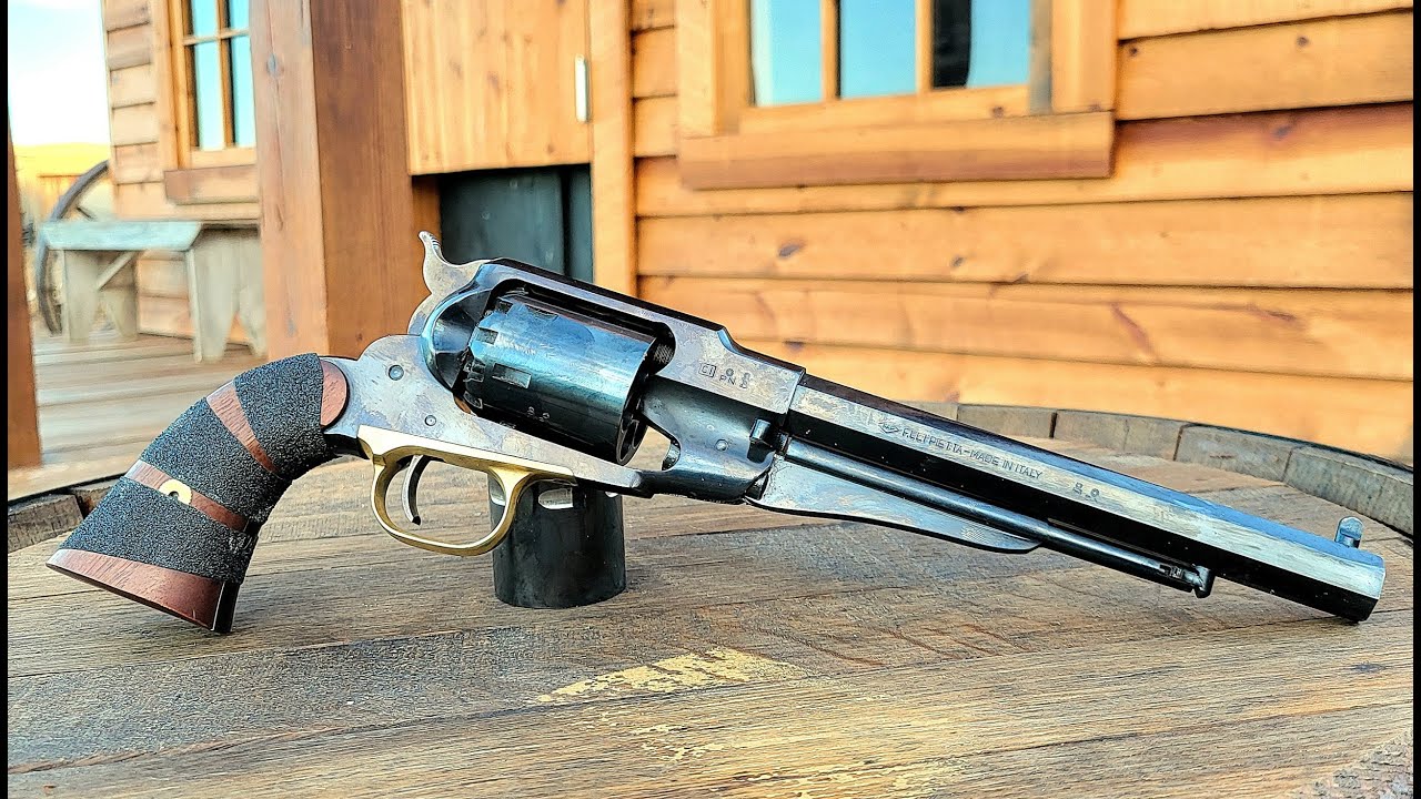 1858 Remington: History, Demonstration, Fanning + Card Shooting Video 3