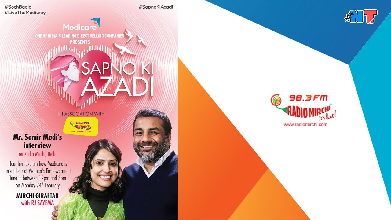 | Radio Mirchi | Sapno Ki Azaadi | #Modicare |