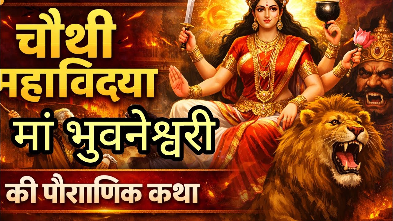 गुप्त नवरात्रि चौथा दिन: मां भुवनेश्वरी देवी की रहस्यमयी पौराणिक कथा | Gupt Navratri | Bhuvaneshwari
