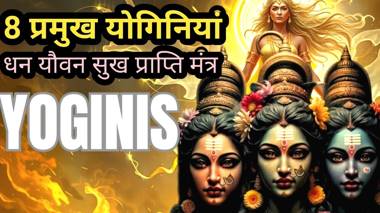 yogini | 8 प्रमुख योगिनियां ओर उनके चमत्कारी शक्तियां |64 yogini Powerful Mantra |