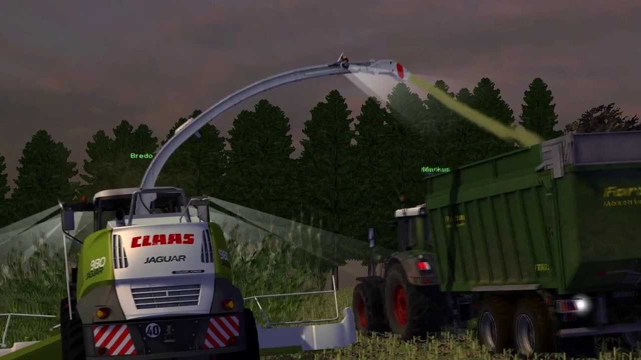 Landwirtschaftssimulator 2013 - LU-Steiner arbeitet auf der Energiepark Map