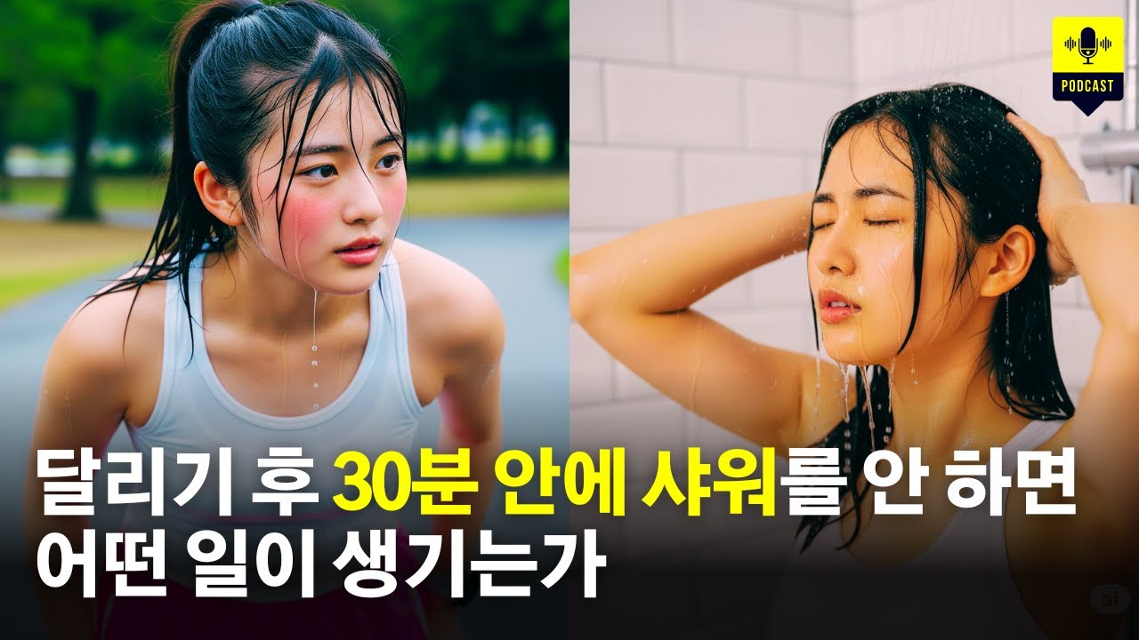 달리기 후 30분 안에 꼭 샤워하세요 [팟캐스트]
