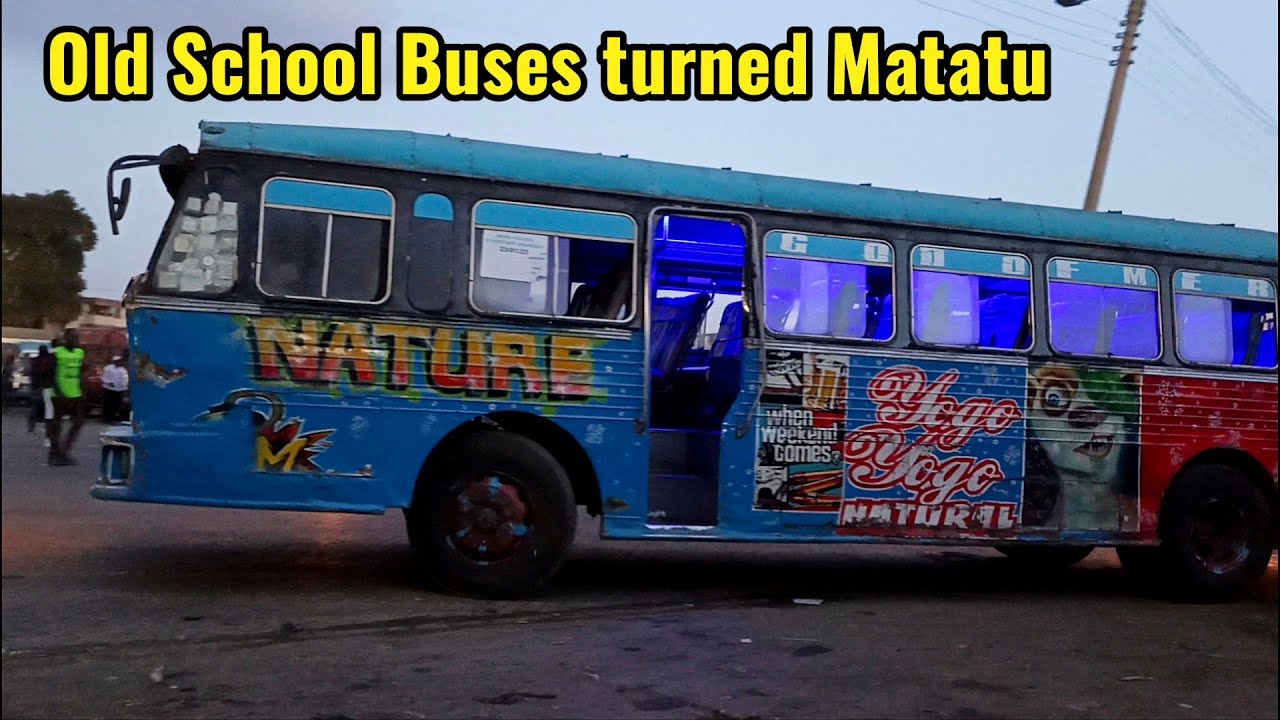 🎥 Мой опыт посадки в винтажные автобусы MATATU, которые все еще курсируют по дорогам Кении - 🚌ТЕС...
