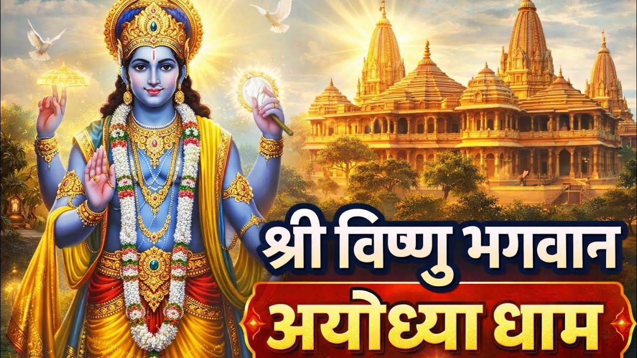 अयोध्या की पावन भूमि पर श्री विष्णु भगवान | Ayodhya Vishnu Bhajan | भक्ति गीत”