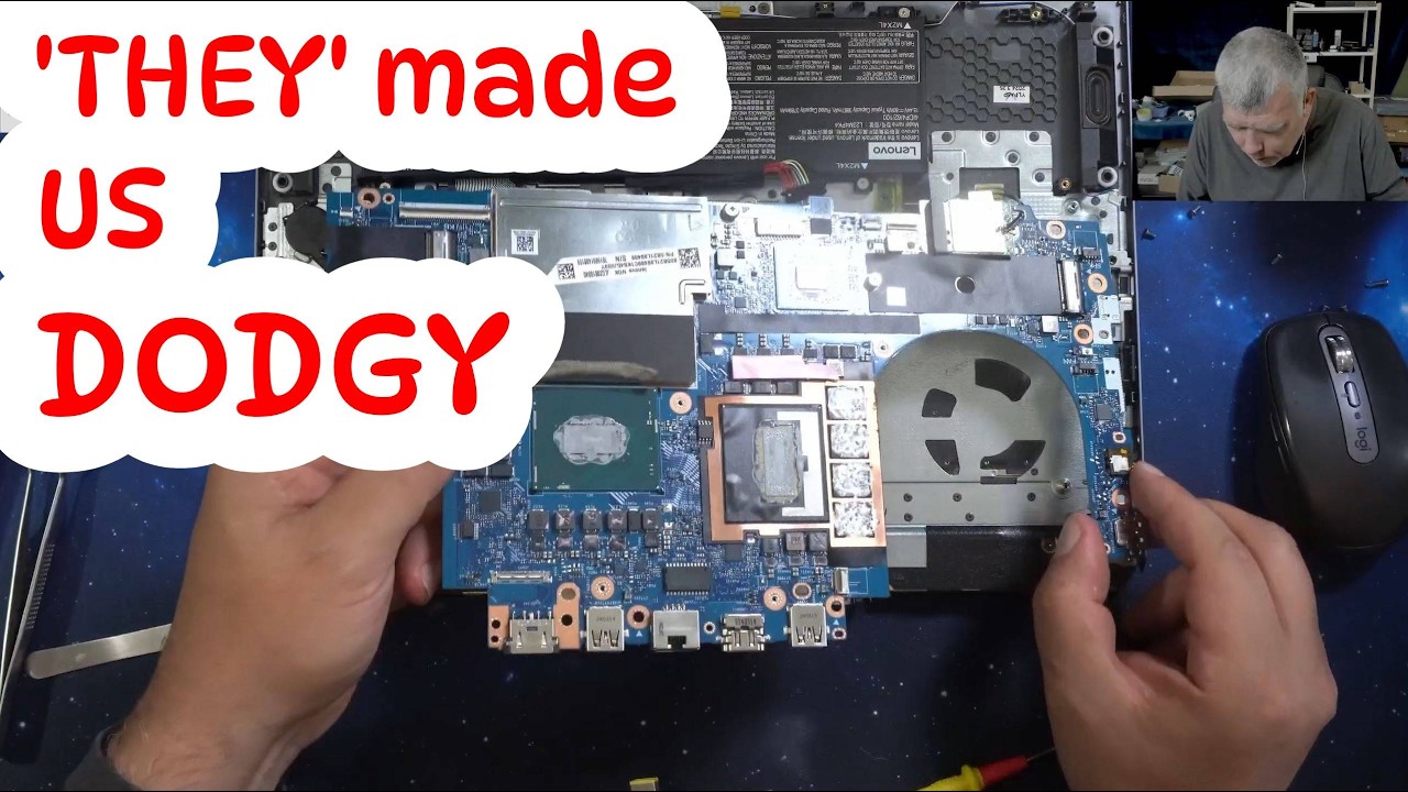 Lenovo LOQ15IAX с GPU ARC &mdash; мертв, нет питания, ремонт платы &mdash; очередной &laquo;кустарный&raquo; ремонт