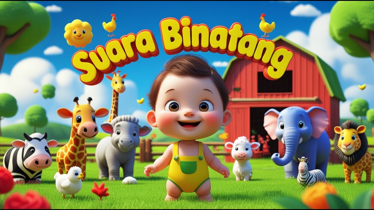 SUARA BINATANG - LAGU ANAK – LAGU BELAJAR DAN HIBURAN BALITA | Roman Kids