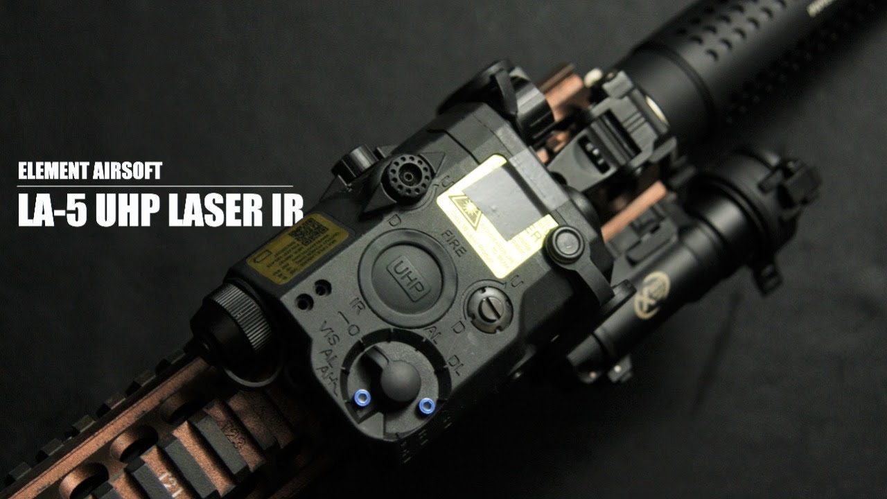 LA-5 UHP DESIGNADOR LASER IR DA ELEMENT AIRSOFT!!!