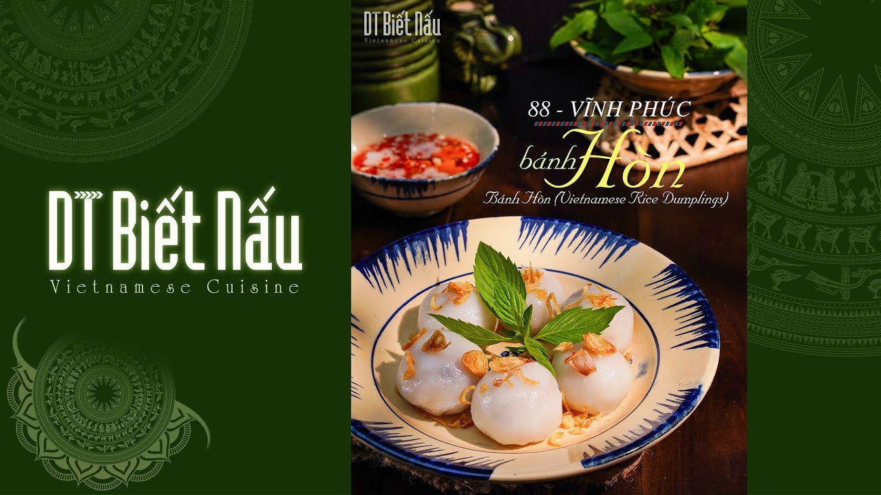 C&ocirc;ng thức l&agrave;m B&Aacute;NH H&Ograve;N đặc sản Vĩnh Ph&uacute;c si&ecirc;u dễ.