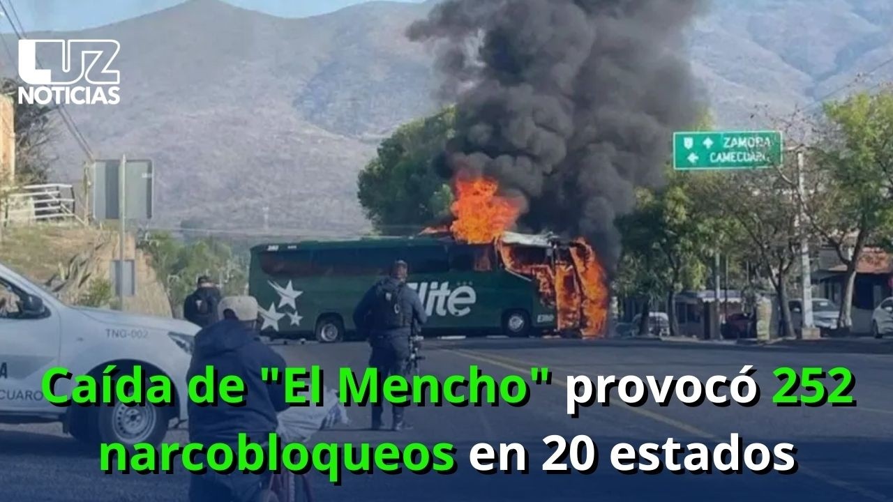 ¡Abaten a “El Mencho”!. Se desata caos en medio país con 252 bloqueos y balaceras
