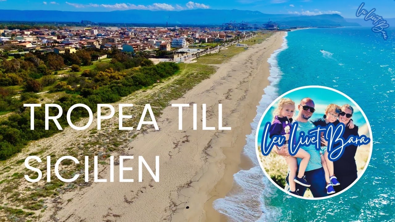Husbil ifrån Tropea till Sicilien 2024