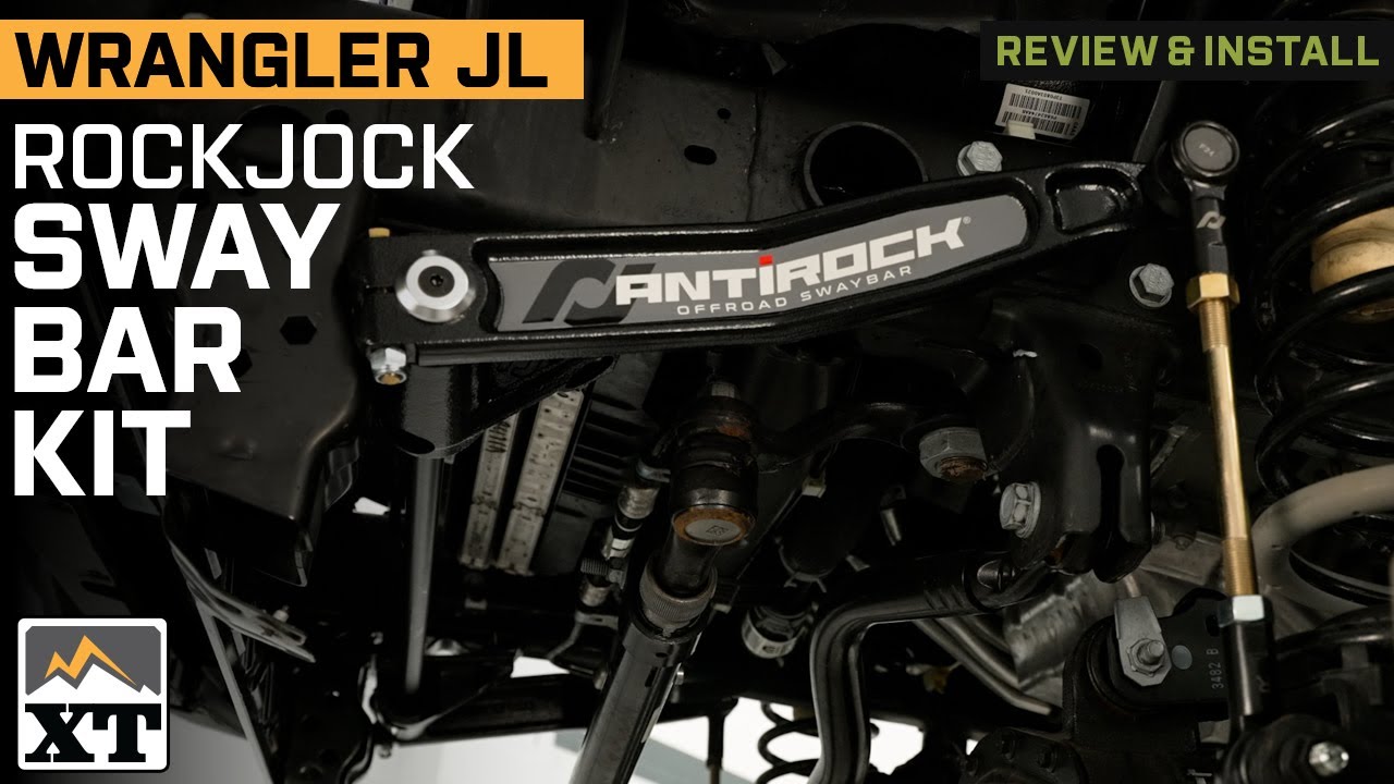 Jeep Wrangler JL RockJock Antirock Front Sway Bar Kit Review & Install