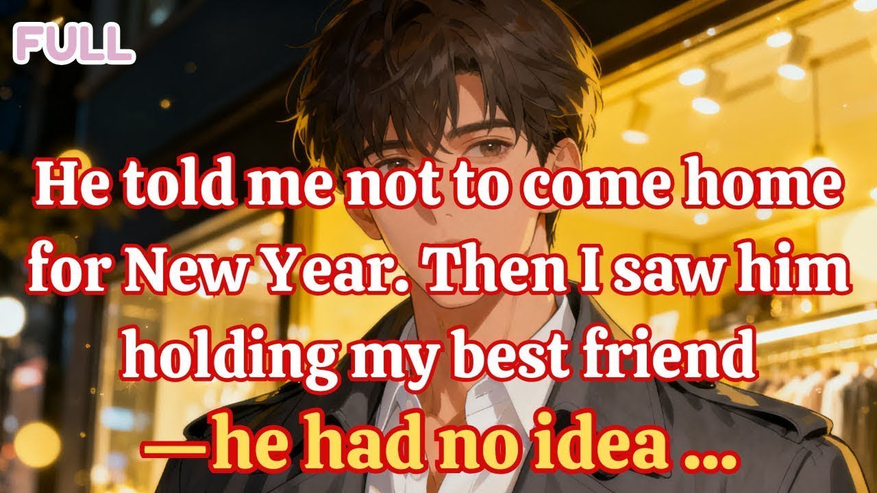 He told me not to come home for New Year  Then I saw him holding my best friend—he had no idea
