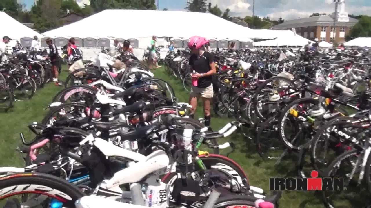 IM Lake Placid Bike Check In