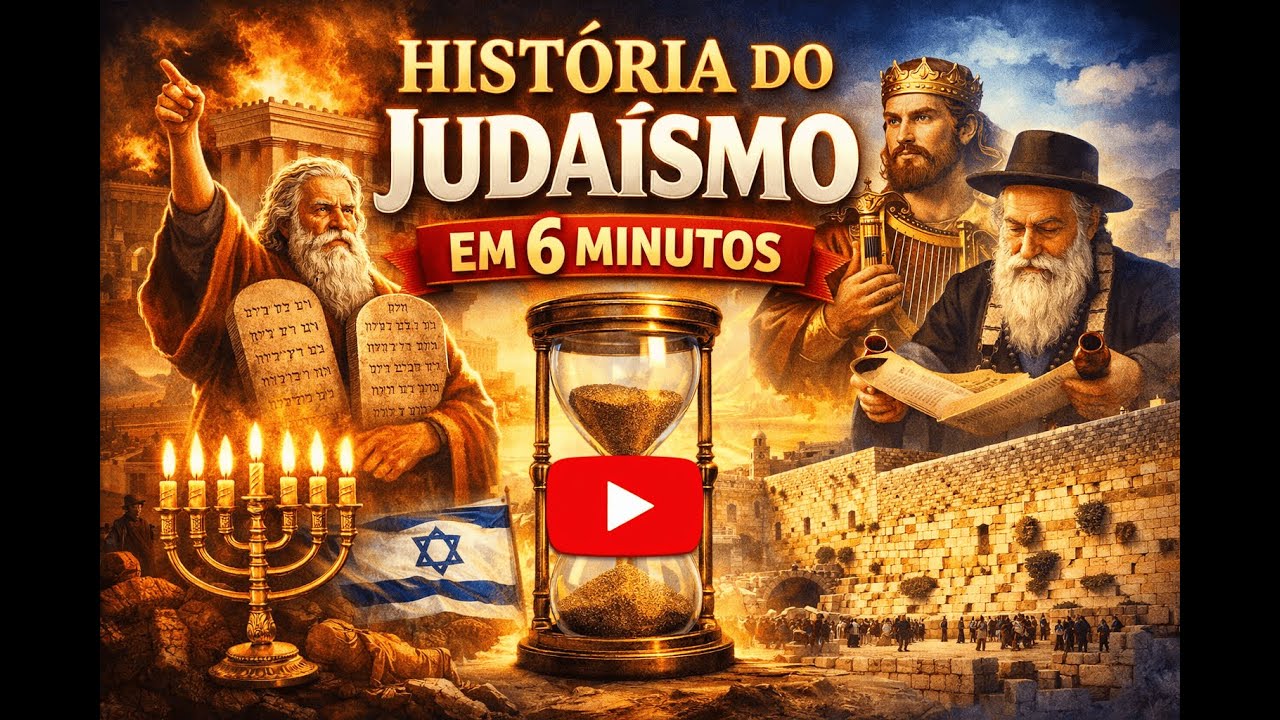 🕎História do judaísmo em 6 minutos