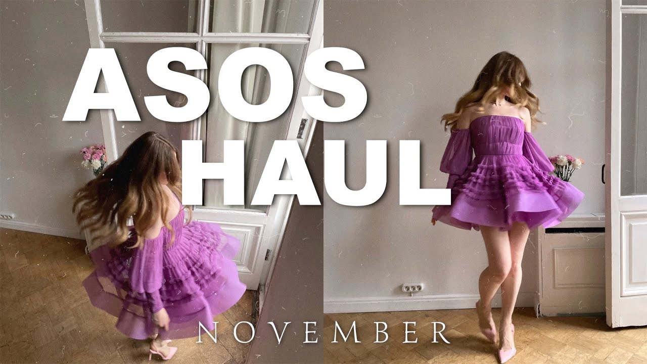 HAUL ASOS | КРАСИВЫЕ ПЛАТЬЯ | РАСПАКОВКА С ПРИМЕРКОЙ