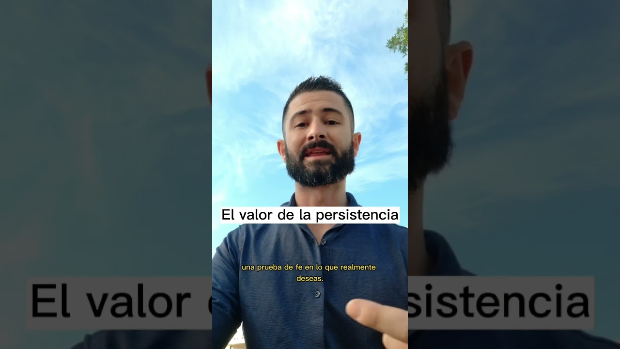 El valor de la persistencia #persistencia #persistência #constancia #constanciayganancia