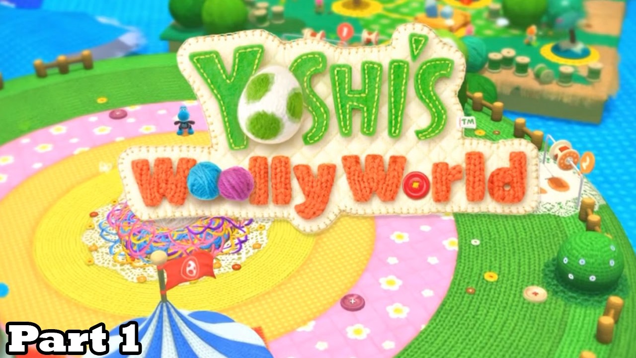 Слим играет в Yoshi's Woolly World - Часть 1