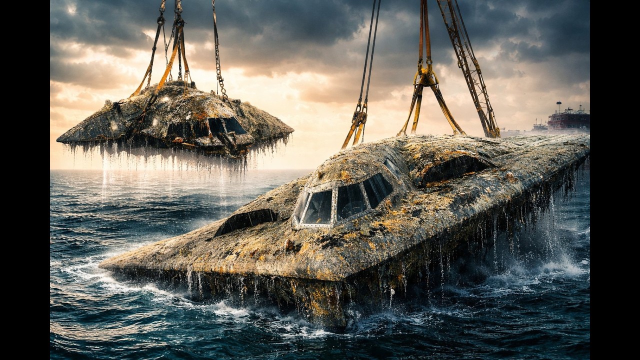The Shocking Return of the B-2 Spirit After 40 Years Beneath the Sea