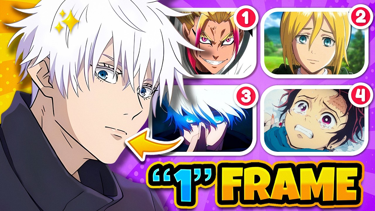 GUESS THE ANIME BY ONLY 