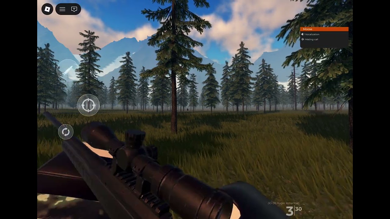 Hunting in Roblox 🦌🫎
