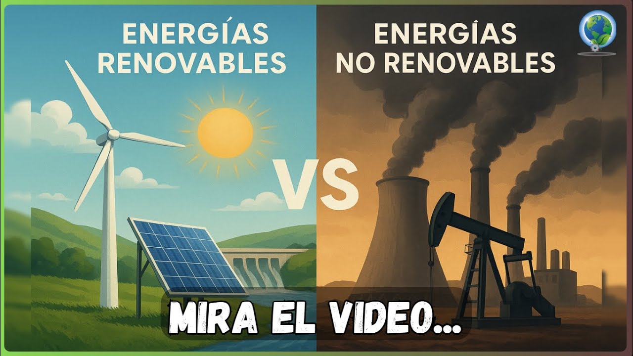 🌞 Energ&iacute;as Renovables vs No Renovables ⚡ Tipos, Ventajas y Desventajas