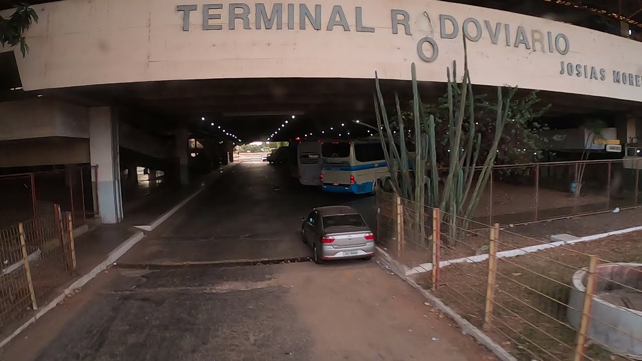 CHEGANDO NA RODOVIÁRIA DE ANÁPOLIS GOIÁS