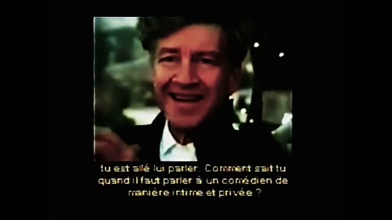 MULHOLLAND DRIVE - INTERVIEWS LYNCH, HARRING AND WATTS (RAW FOOTAGE)