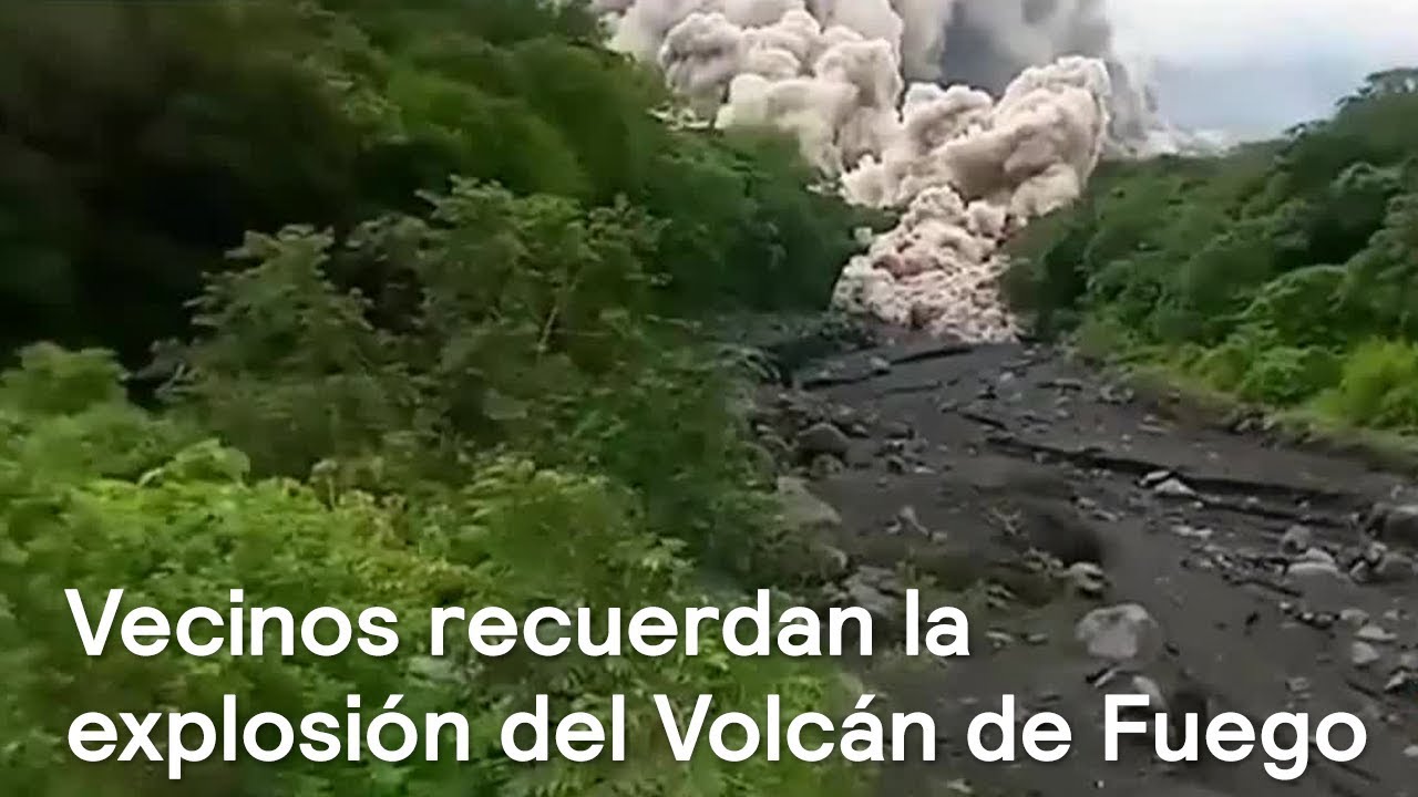 En Guatemala, recuerdan erupción del Volcán de Fuego - Noticias con Karla Iberia