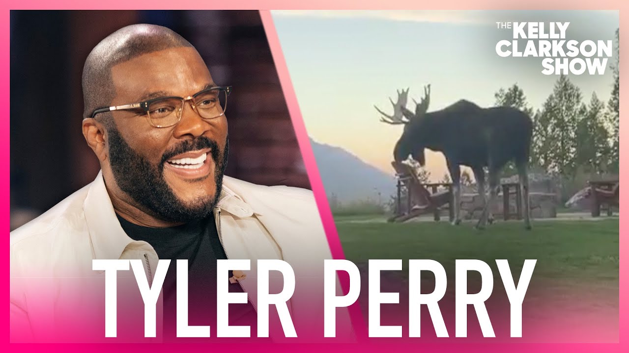 A Moose Ate Tyler Perry's Chair In Wyoming