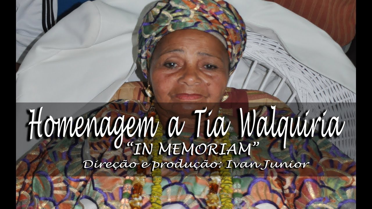 🔴Homenagem a Tia Walquiria de Oxum 