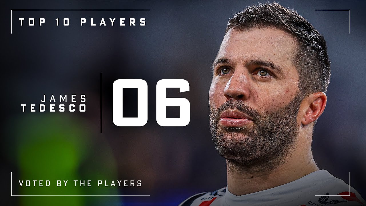 James Tedesco (Fullback, Roosters) | NRL Top 10 Players 2024 | Fox League