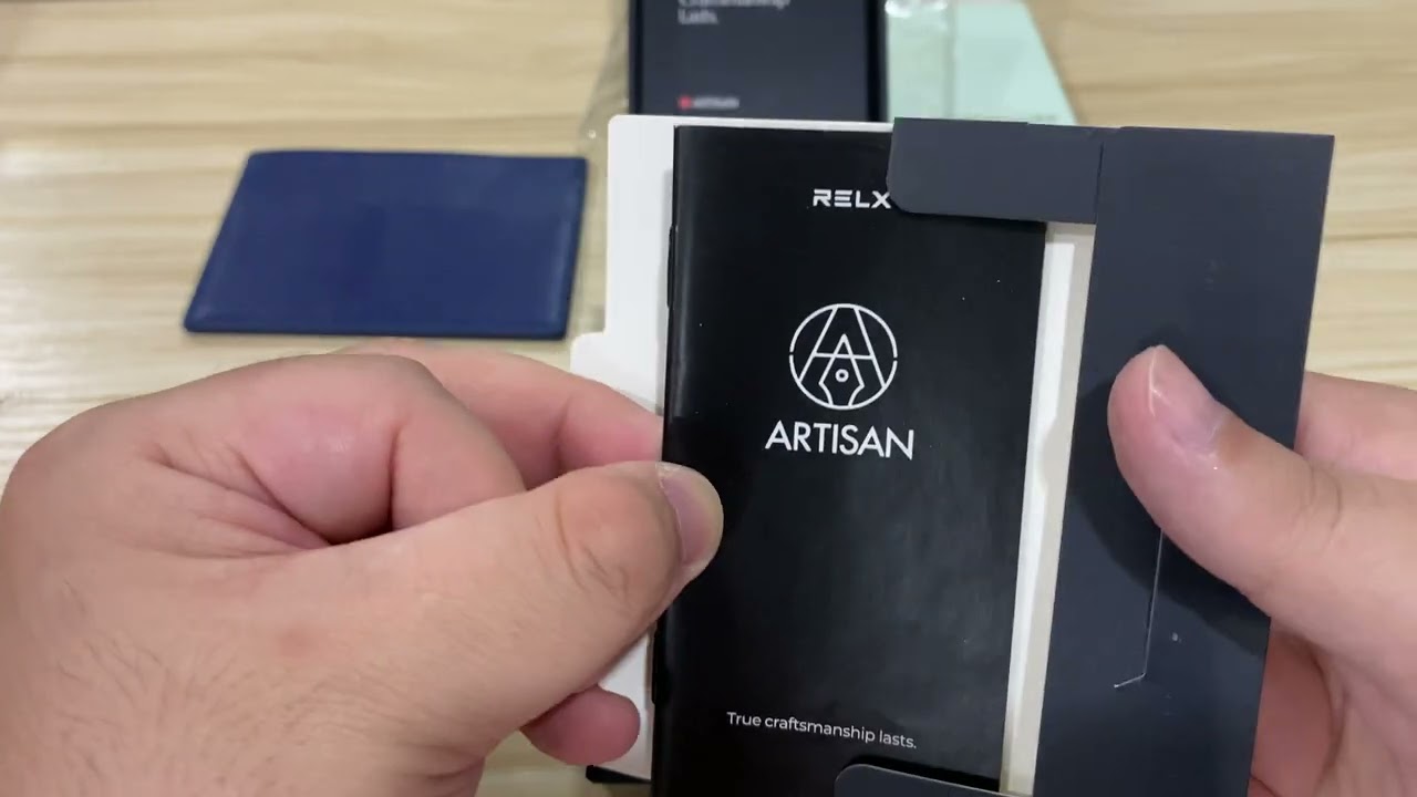 UNBOXING RELX ARTISAN INDIGO DENIM