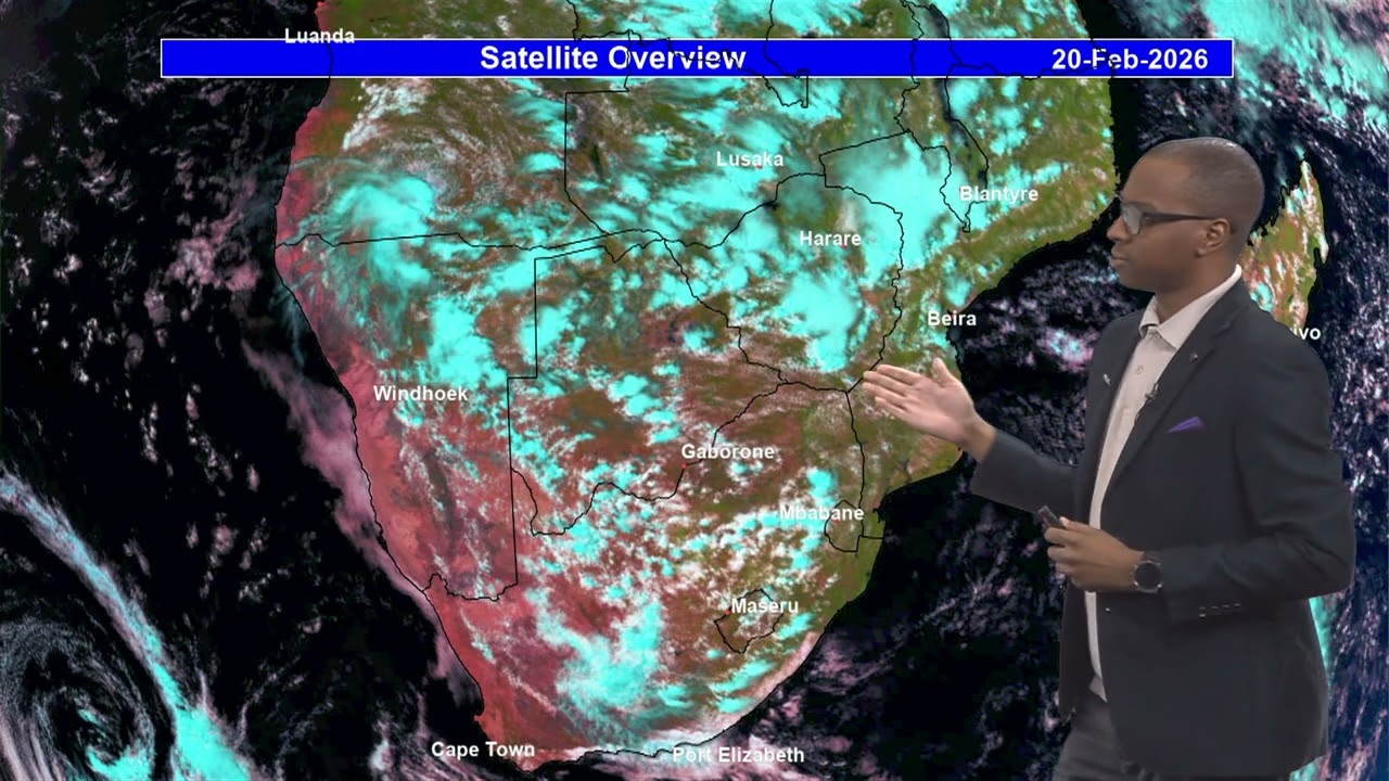 BOTSWANA WEATHER | 20 FEBRUARY 2026 |