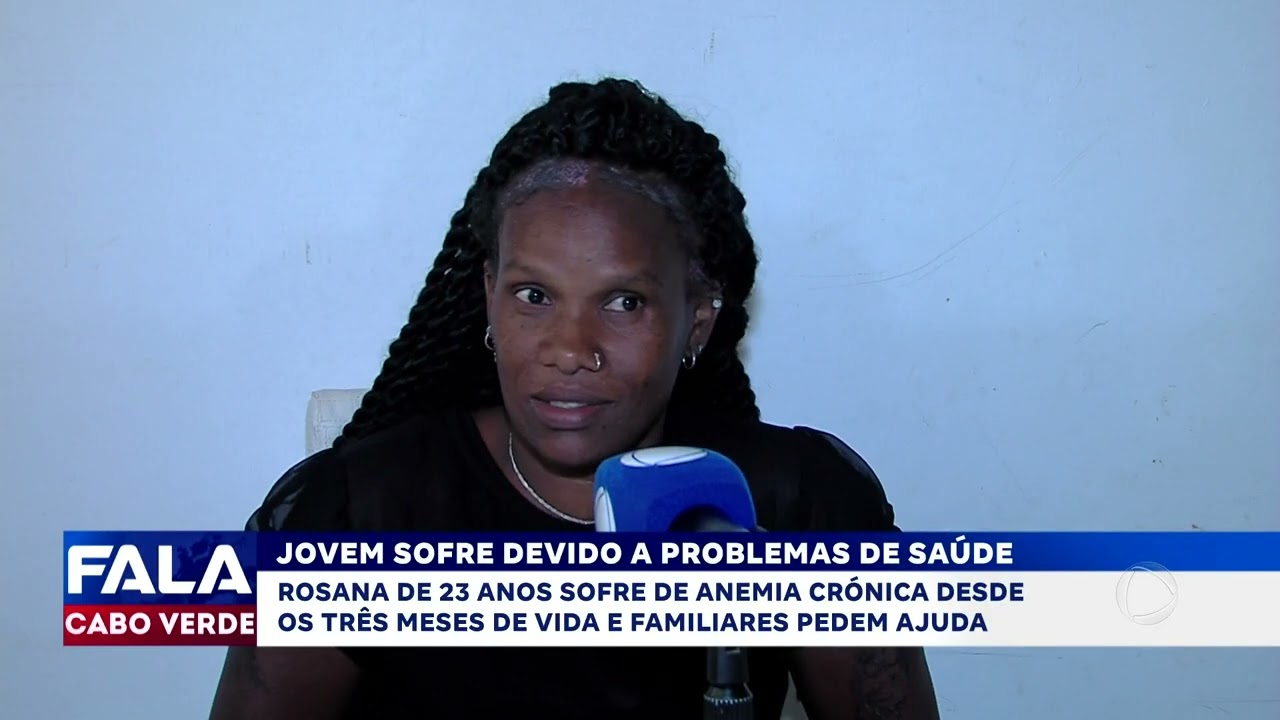 Jovem de 23 anos sofre com problema  crónico desde bebé e familiares pedem ajuda | Fala Cabo Verde