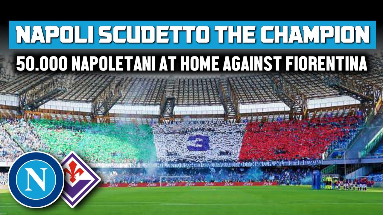 Napoli - Fiorentina | 50.000+ Napoletani at Home Match Celebration The Champion | Serie A (07.05.23)