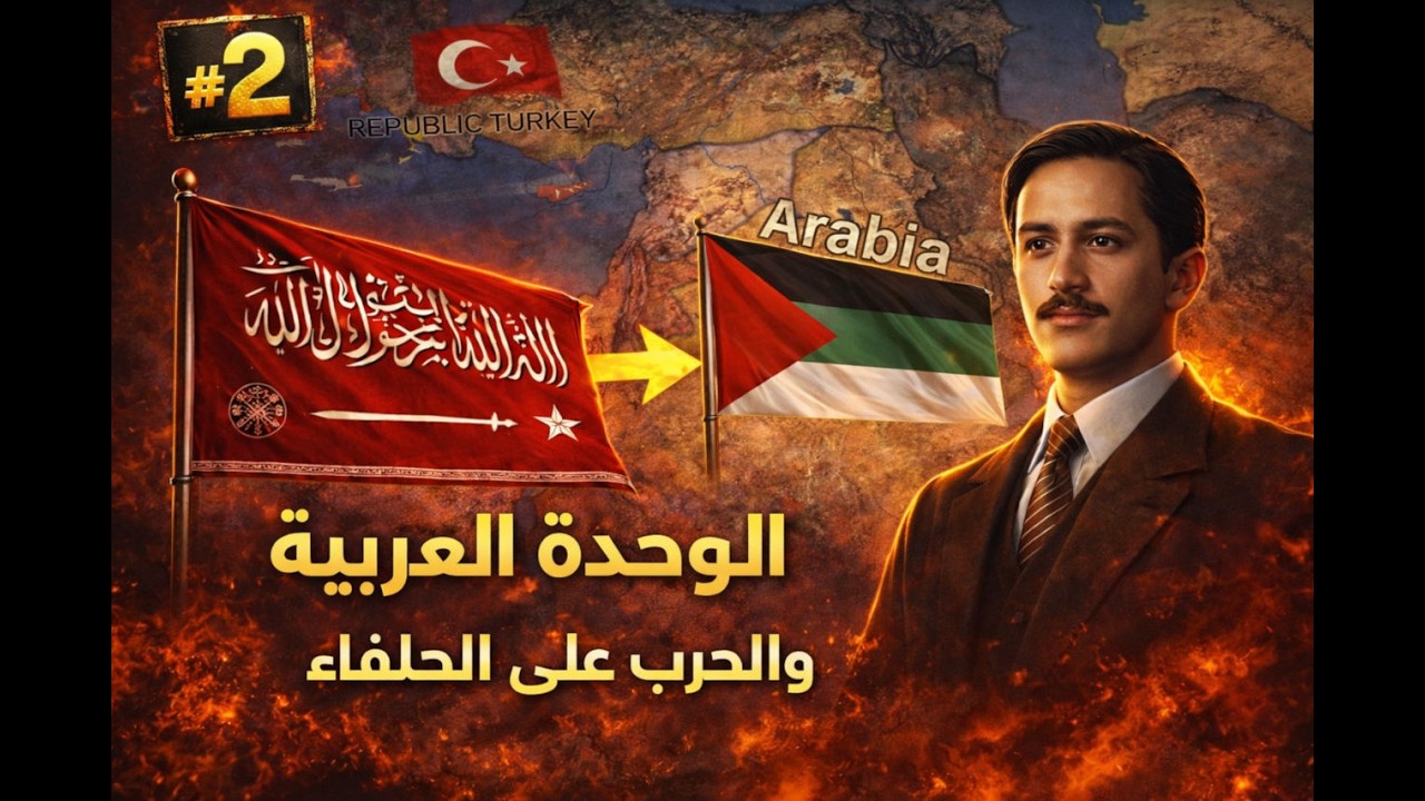 توحيد العرب والغدر بالحلفاء | HOI4 الخلافة الهاشمية