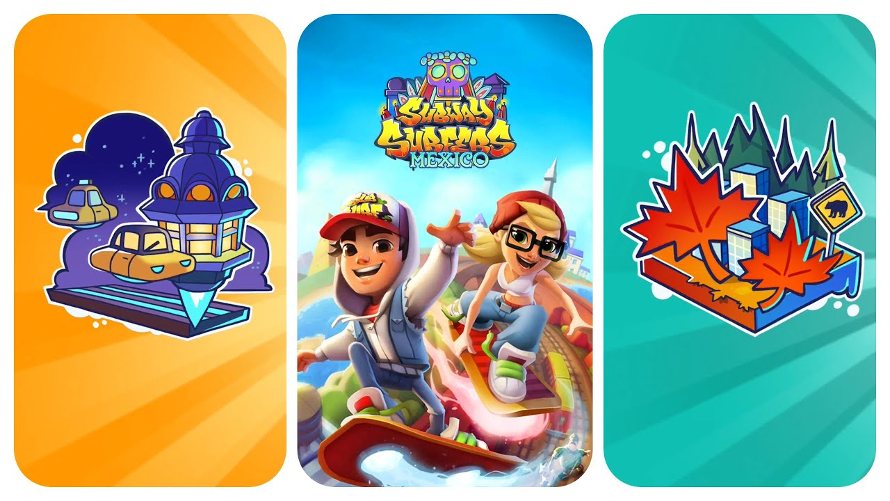 Subway Surfers Mexico vs Marathon Vancouver vs Super Tag Team