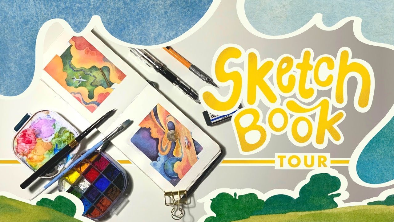 how i lost my passion ( and how i'm slowing finding it again ) • sketchbook tour & art school story