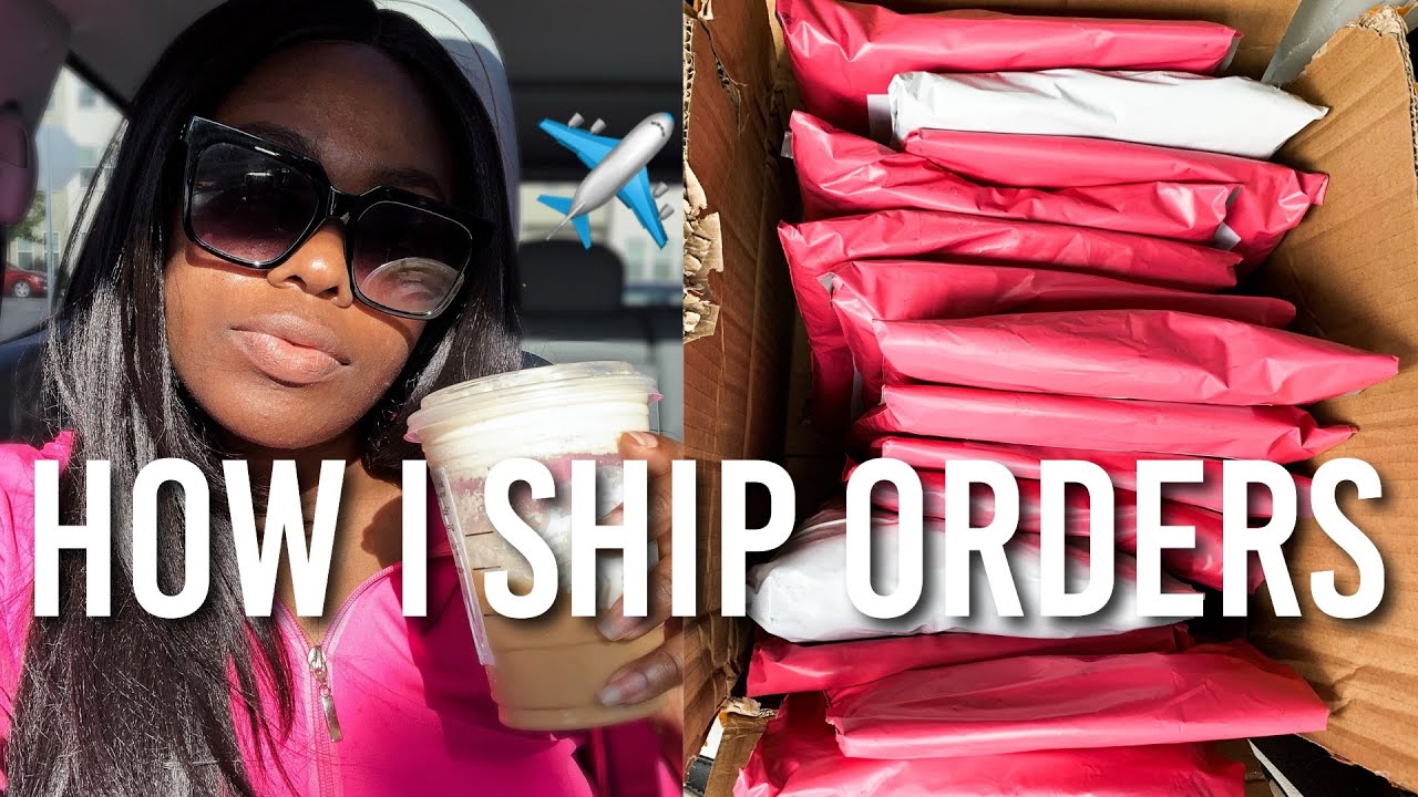 HOW I PACKAGE + SHIP ORDERS! *DETAILED TUTORIAL* | LIFE OF AN ENTREPRENEUR + BOUTIQUE OWNER
