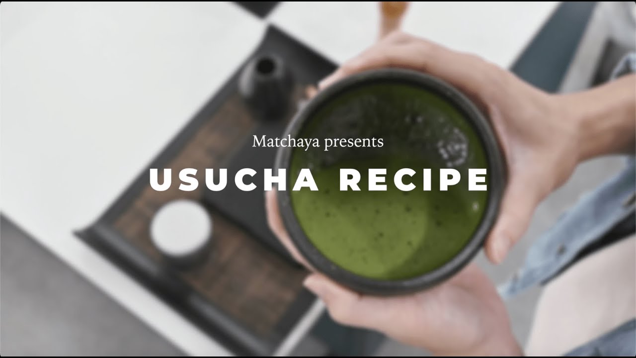 Usucha Recipe | Ceremonial Grade Matcha