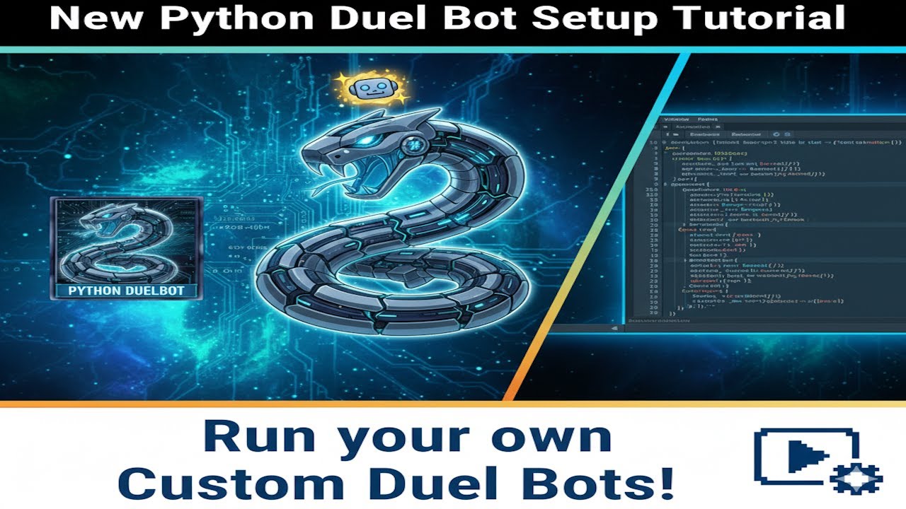 [Yu-Gi-Oh! Master Duel] Новое руководство по настройке дуэльного бота на Python: как запустить св...
