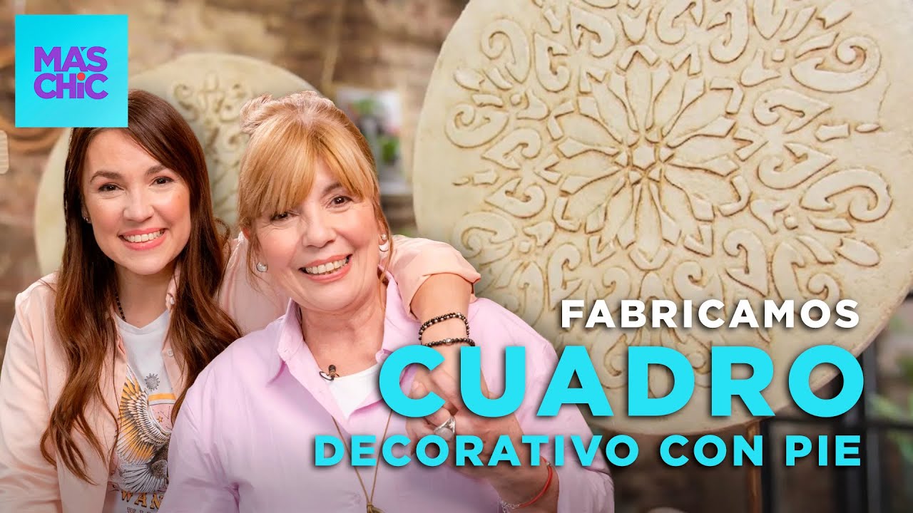 RECICLAMOS PIZZERAS de TELGOPOR 🍕 y FABRICAMOS un CUADRO DECORATIVO | Mas Chic