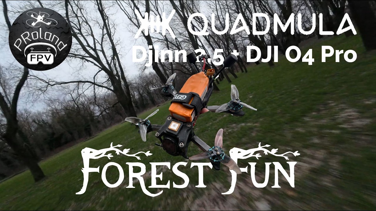 Forest Fun FPV🌳@QUADMULA Djinn 2.5