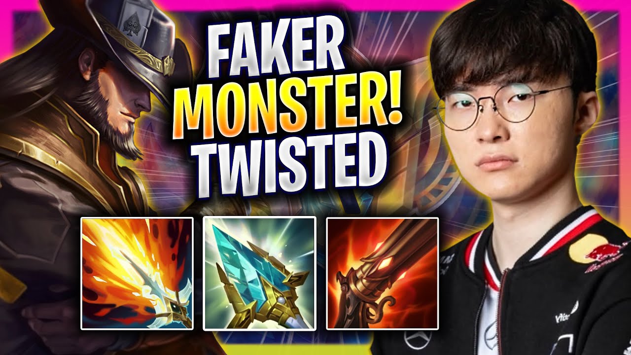 FAKER IS A MONSTER WITH TWISTED FATE! - T1 Faker Plays Twisted Fate MID vs Sylas! | Season 2025