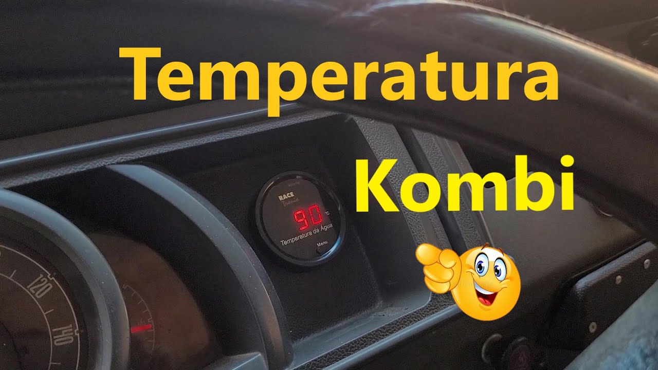 Marcador de temperatura acionando à ventoinha do radiador Kombi
