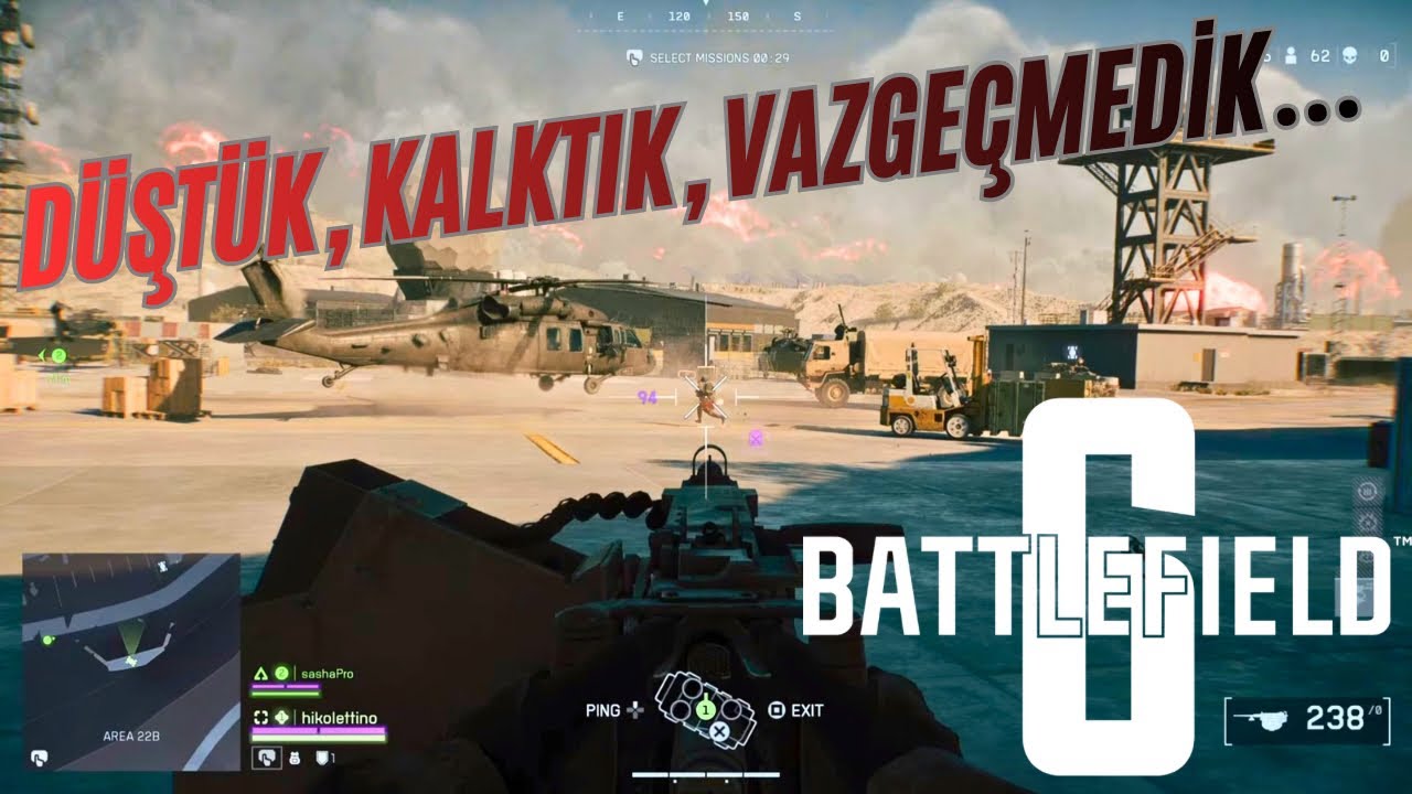 İki Kişilik Dev Takım! Düştük, Kalktık, Vazgeçmedik… Win Bizim | Battlefield 6