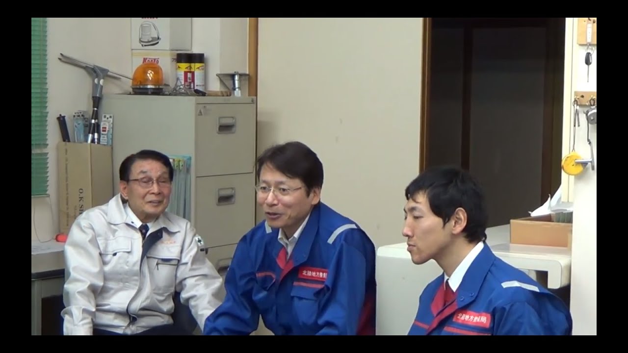 平成26年1月27〜28日　除雪作業体験（長岡国道事務所長）