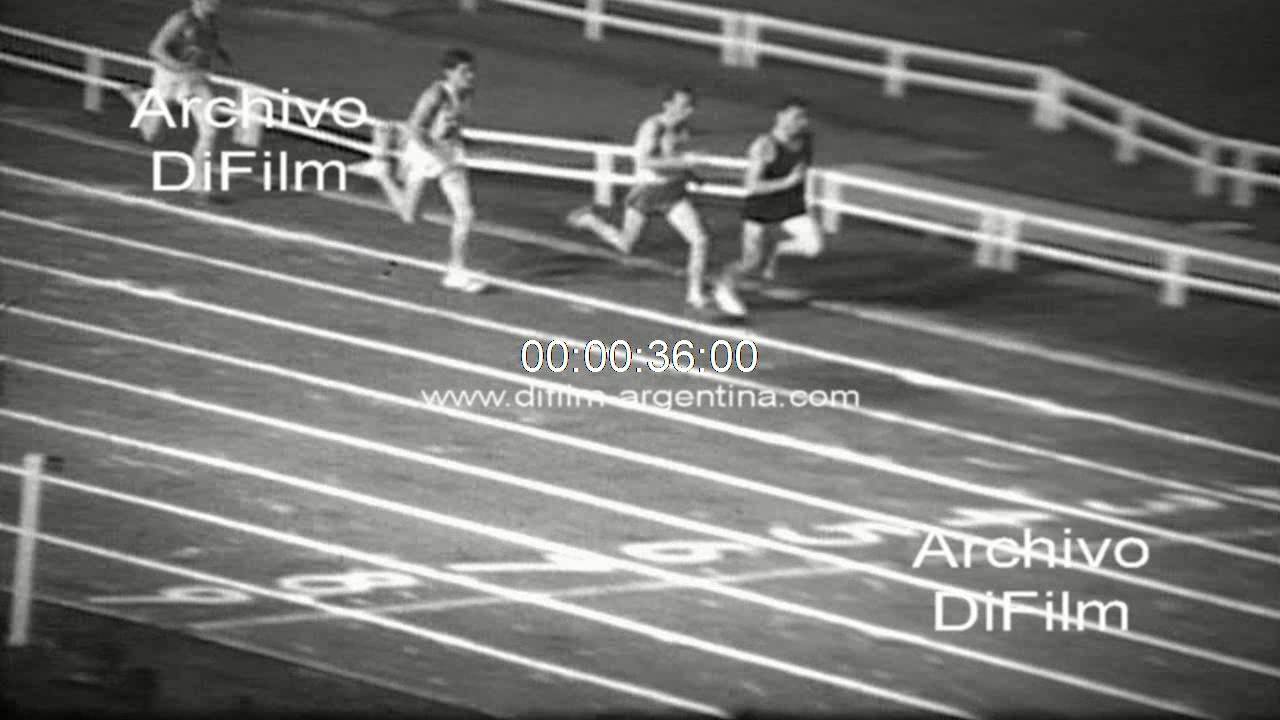 Peter Snell - Jim Grelle - Jim Ryun - Balboa Stadium Athletics 1965
