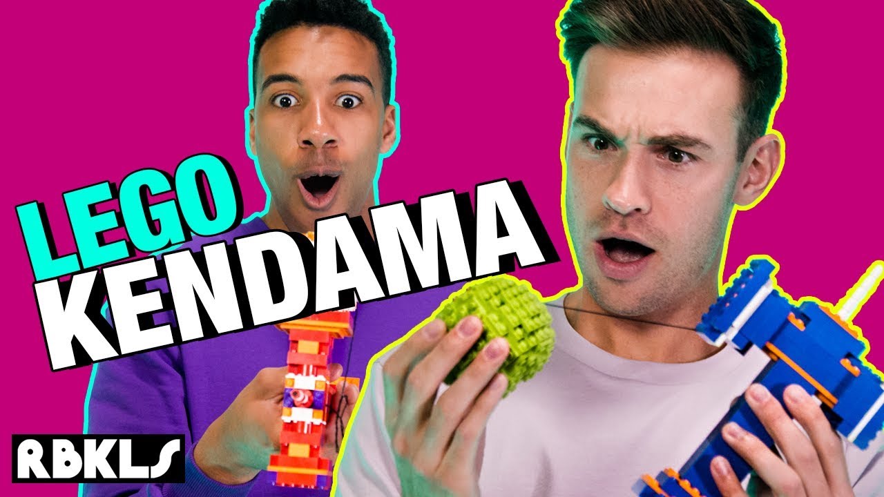 LEGO Kendama Tricks ( Ball in Cup Game!)  - REBRICKULOUS