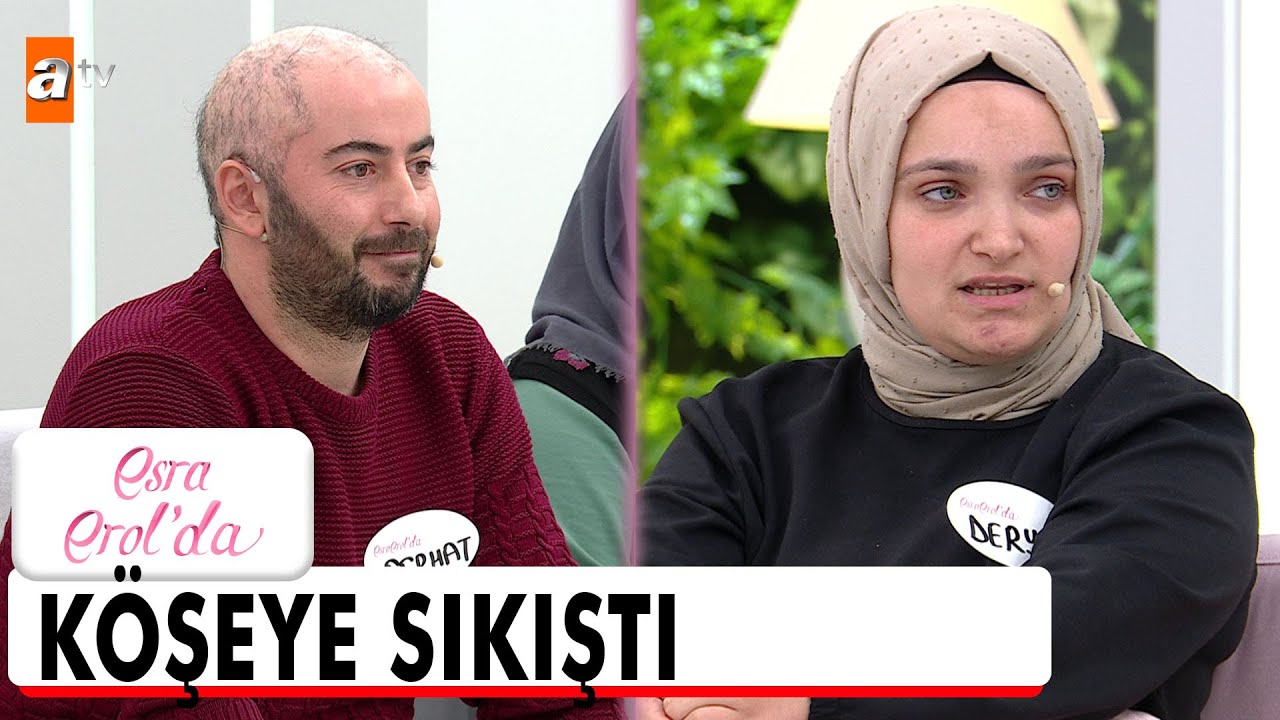 Derya kimin yanına kaçtığını itiraf edecek mi? - Esra Erol'da